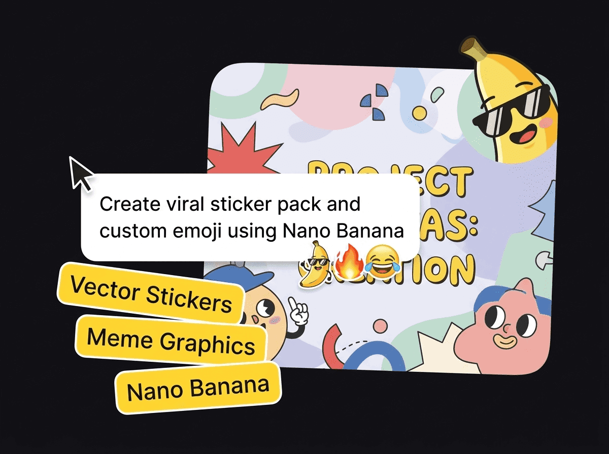 Buntes Vektor-Sticker- und Emoji-Paket mit Texten zum Stickerdesign