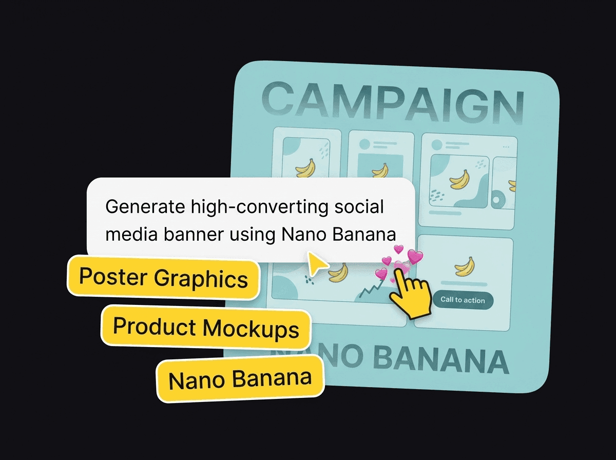 Kampagnenposter-Mockup mit Beschriftungen für Grafik und Produkt-Mockup