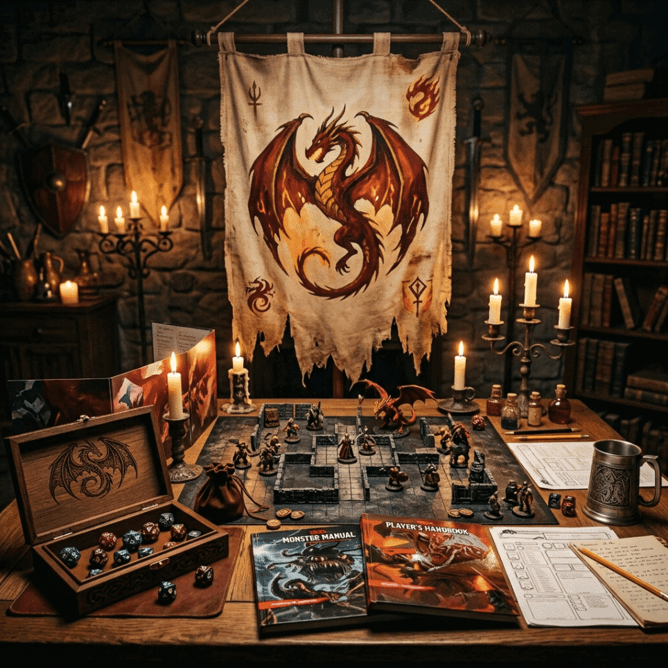 Tabletop-Gaming benutzerdefinierte Wappenanwendung