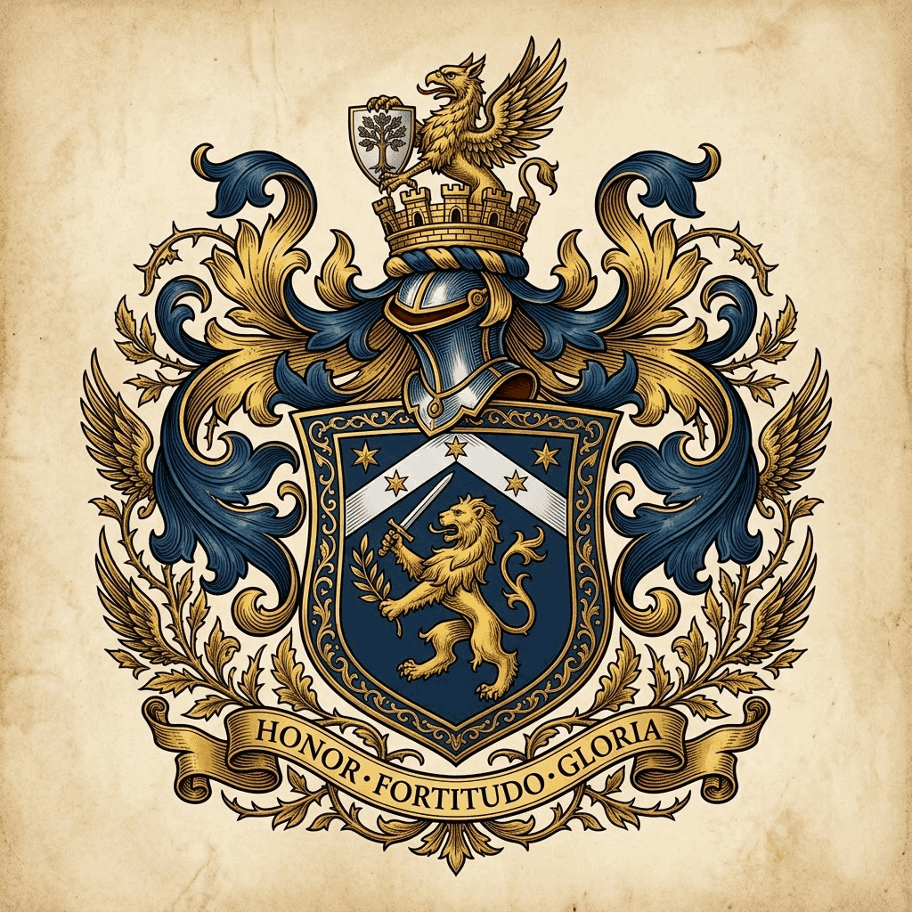 Ehre Fortitudo Wappen