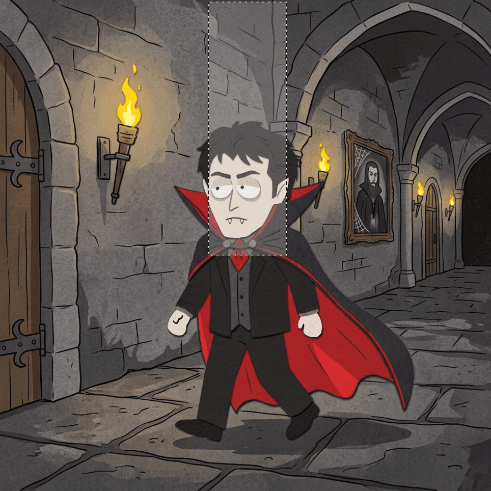 Gotischer Vampir Stil