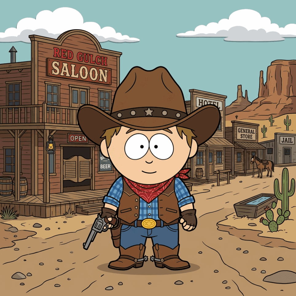 Western-Cowboy Stil