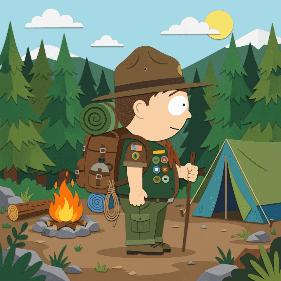 Waldcamper Stil