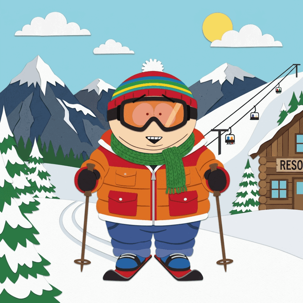 Winter-Resort Stil